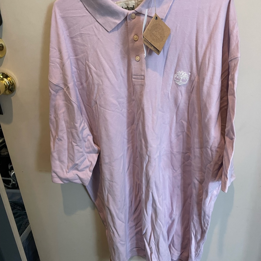 Timberland Light Purple/ LavendarPolo Shirt
